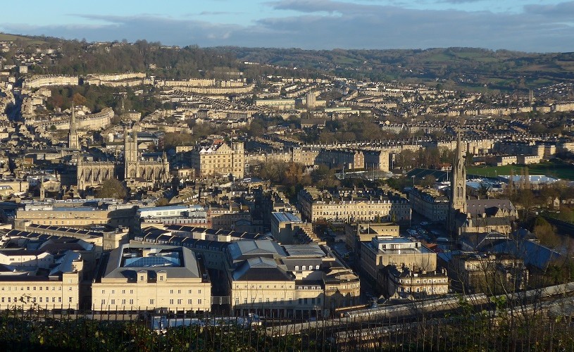 View over Bath from Alexandra Park